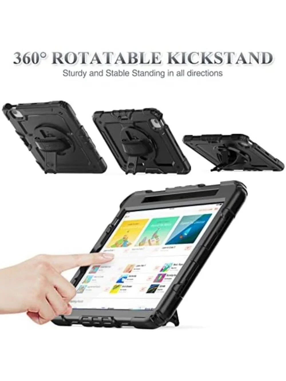 Durable iPad Air 5th/4th Gen & Pro 11 Case - Shockproof, Slim Fit, Lightweight